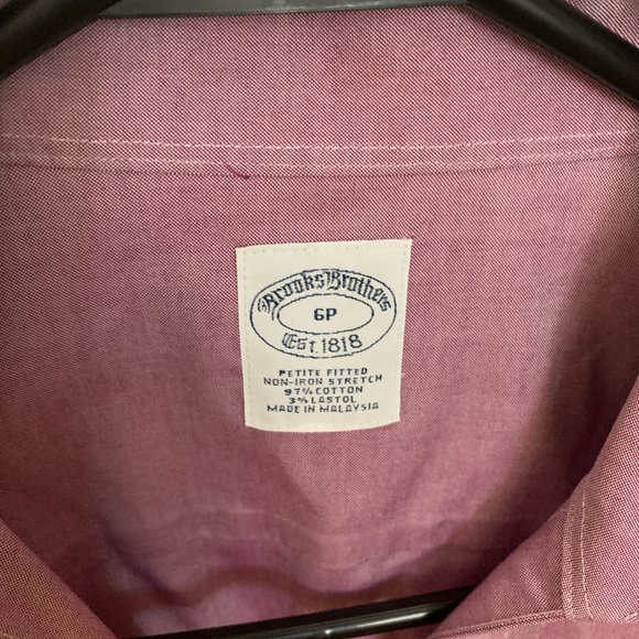 Brooks Brother women’s formal shirt. Size 6P. - Picture 2 of 2